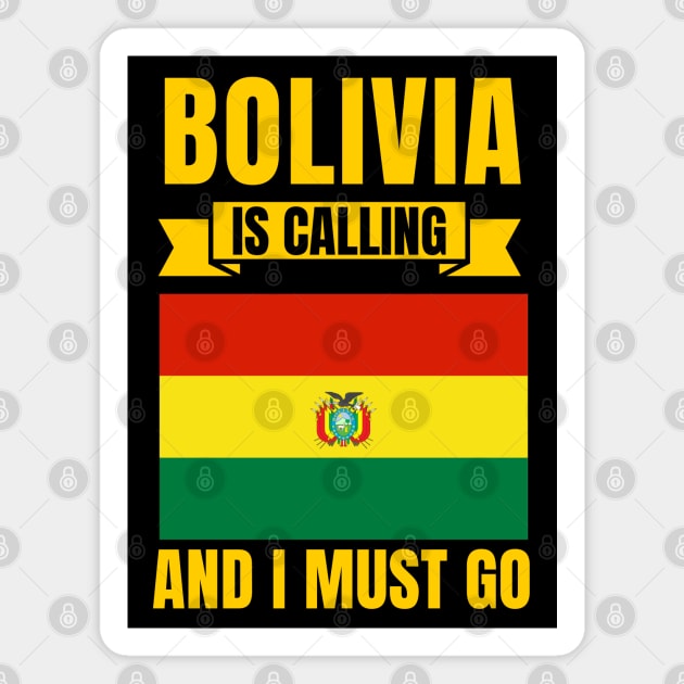 Bolivia Magnet by footballomatic